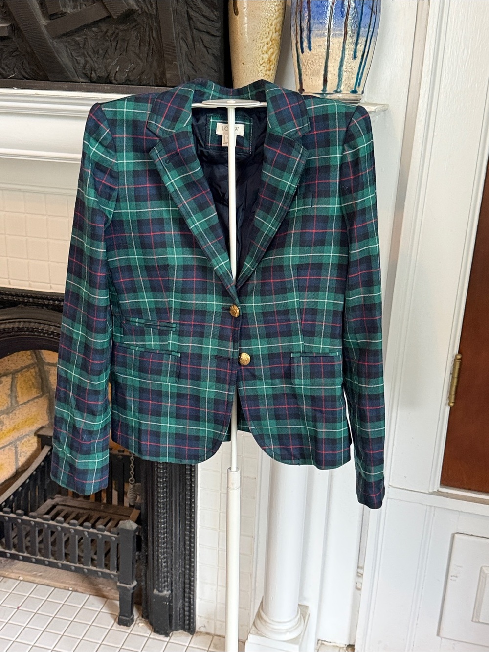 J. Crew Plaid Schoolboy‎ Blazer for Wonen- worn a few times